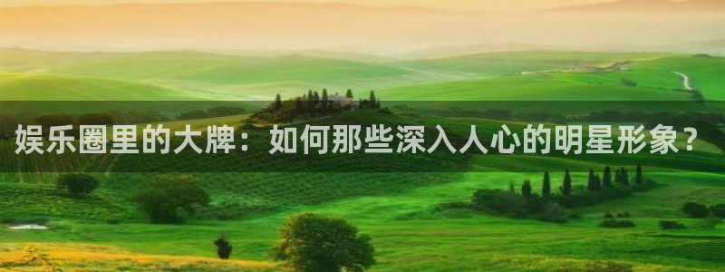 狗子28app下载官网入口：娱乐圈里的大牌：如何那些深入人心的明星形象？